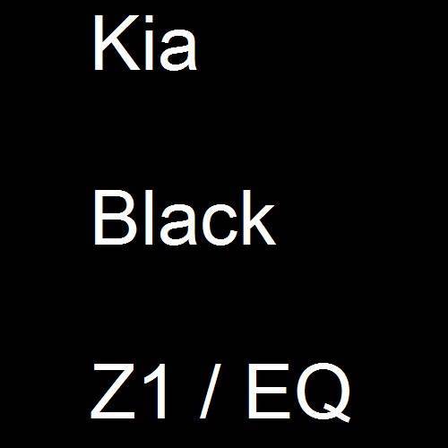 Kia, Black, Z1 / EQ.